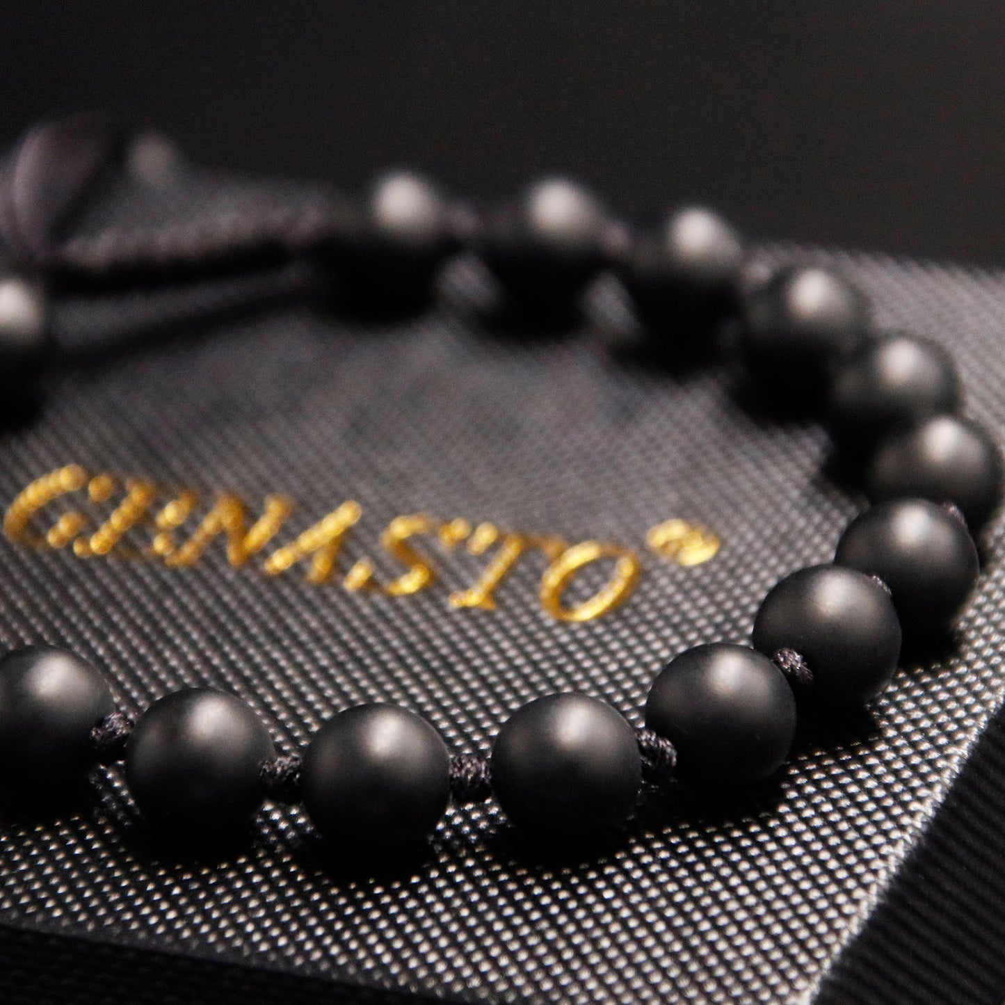 Black Onyx Single-layer Bracelet, 8mm
