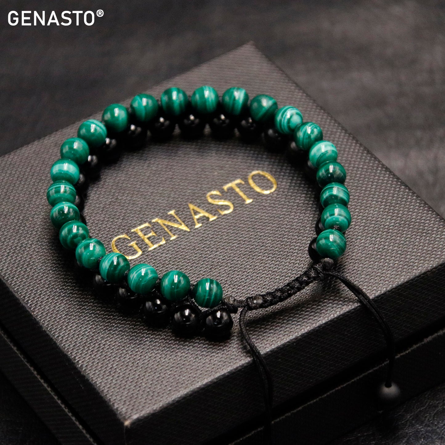 natural beads bracelet