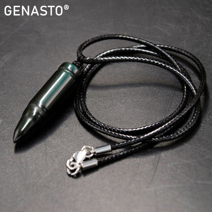 Obsidian Pendant, Bullet