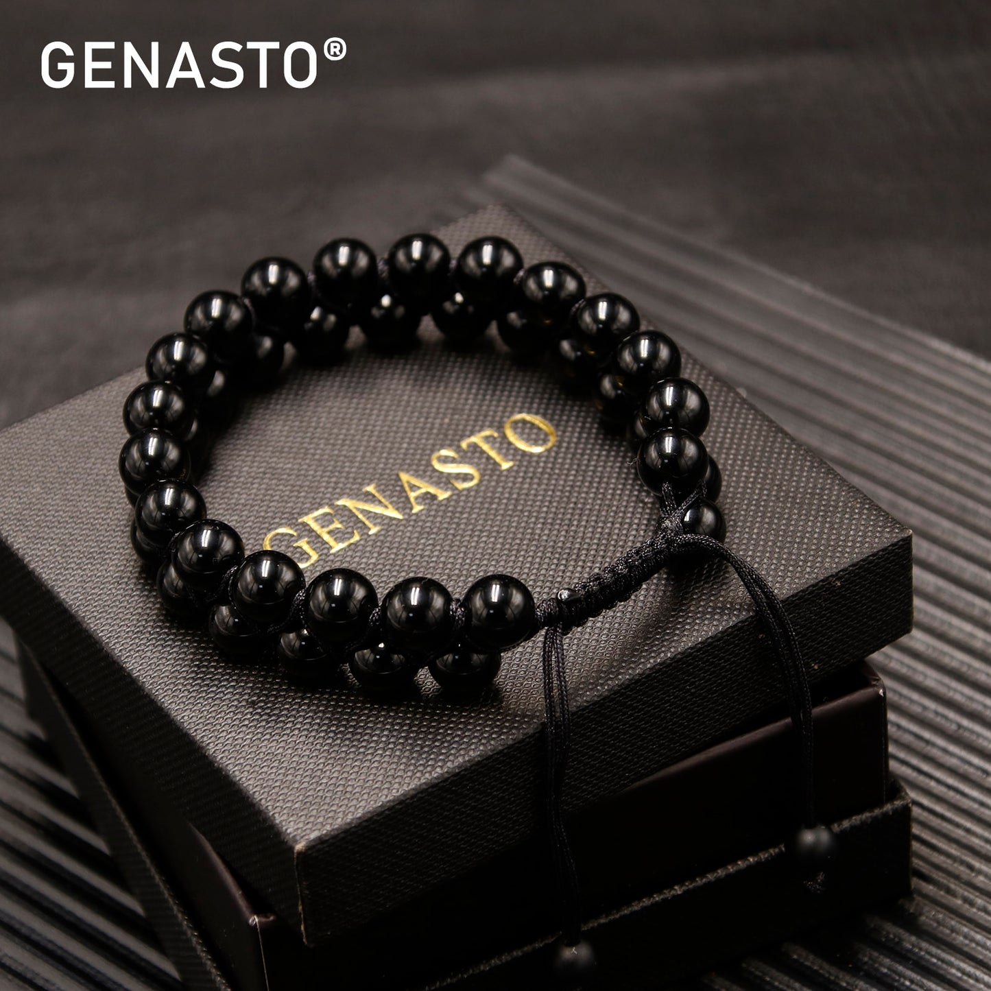 adjustable_black_obsidian_bracelet