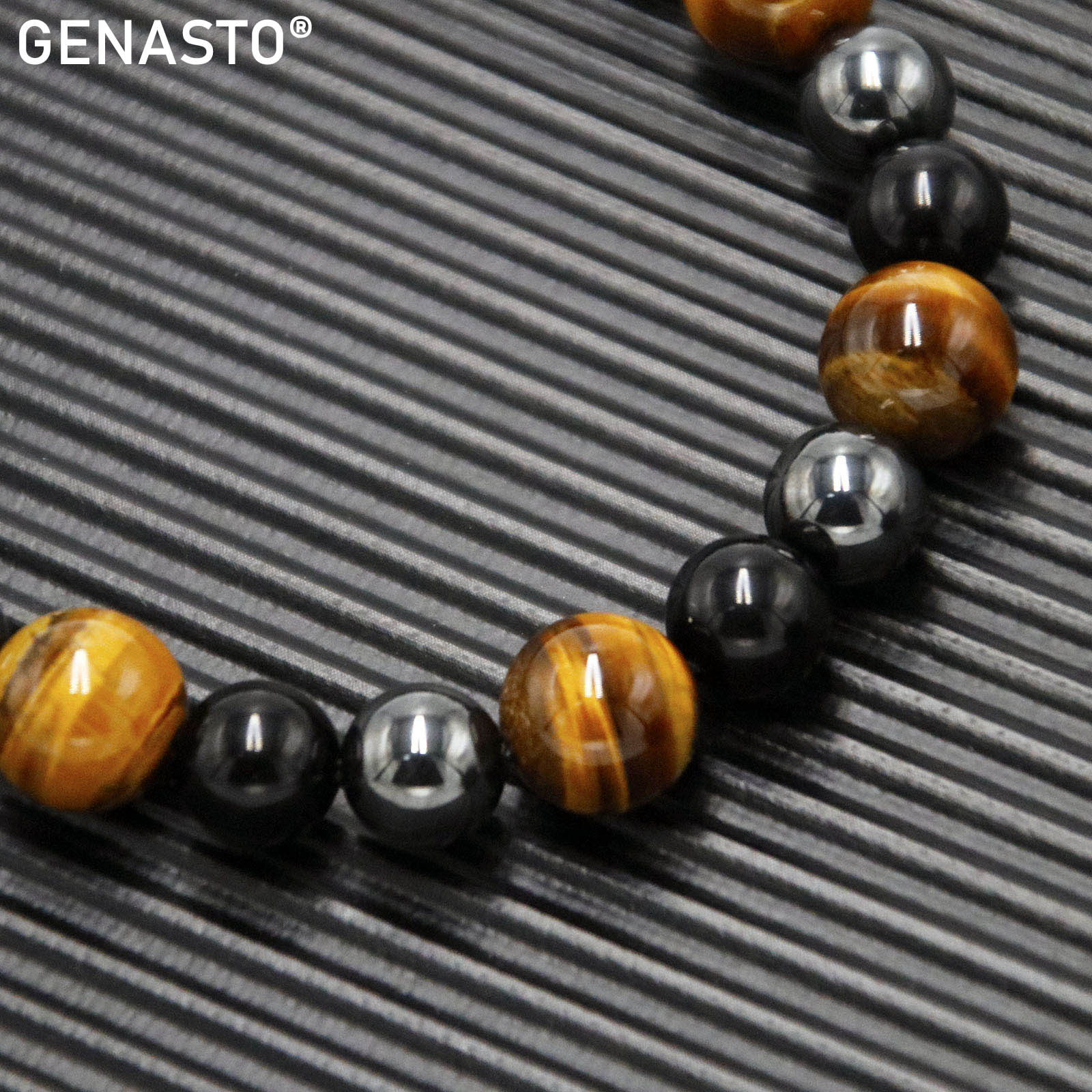 tiger eye beads necklace