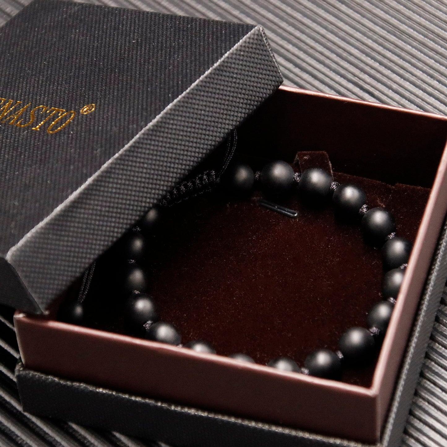 Black Onyx Single-layer Bracelet, 8mm