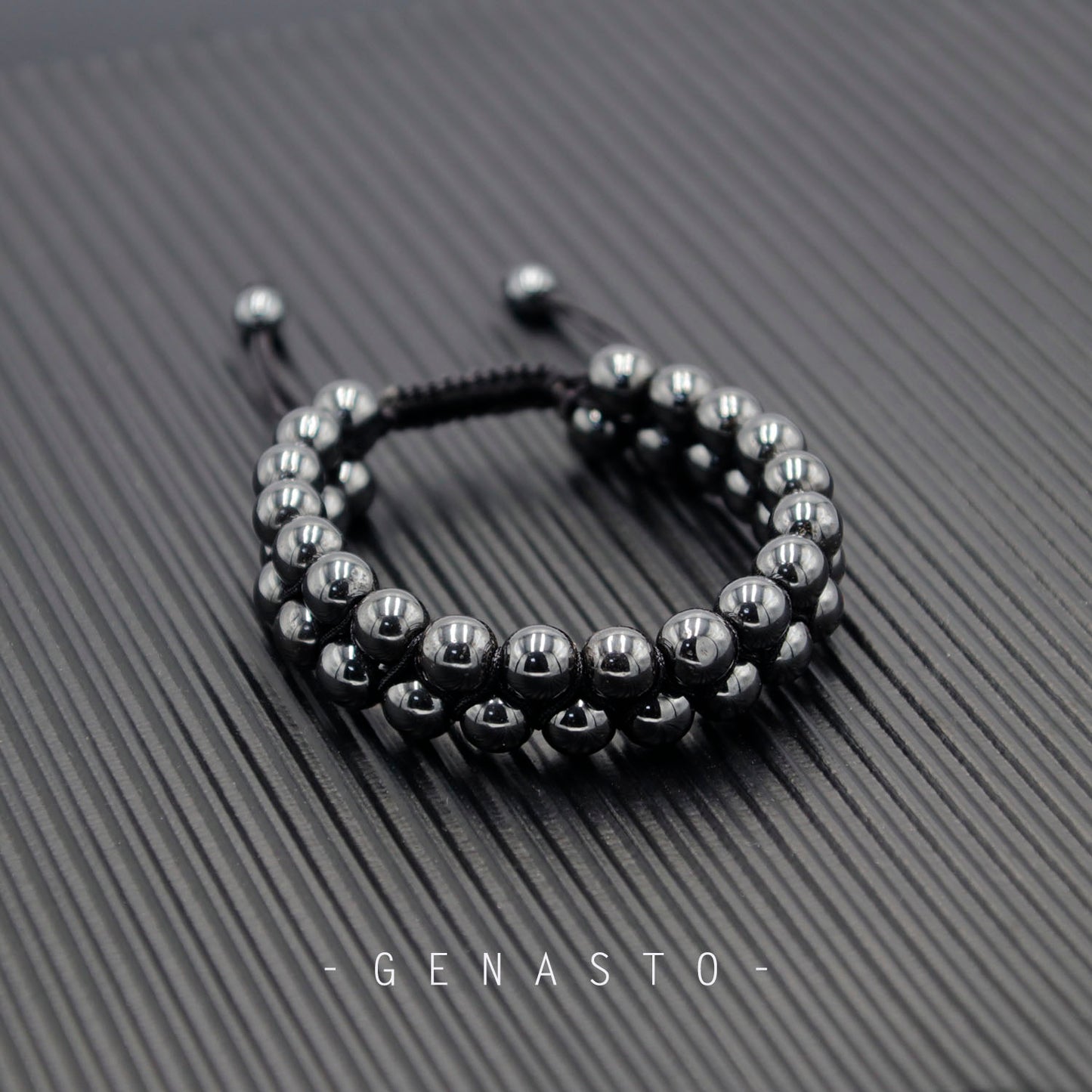 hematite stone beads bracelet